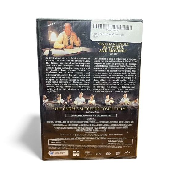 The Chorus - Les Choristes - French Foreign Film - DVD - New/Sealed - Picture 2 of 2